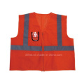 Safety Vest with One Horizontal One Vertical